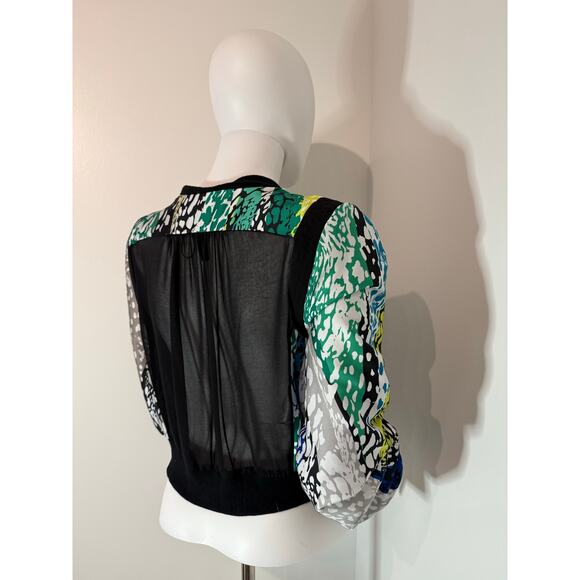 BCBG Multicolored Bomber jacket - Picture 3 of 10